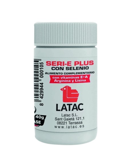 Supplément d’oiseaux Série Plus + Sélénium Latac 40 gr