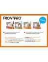 Frontpro Antiparasitario Para Perros, 3 Comprimidos Masticables 2-4 Kg (S)