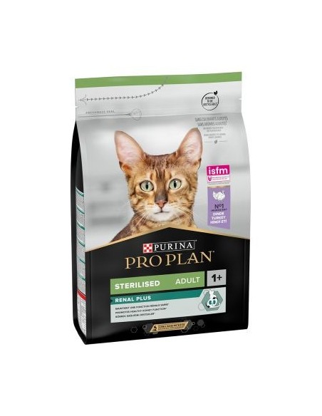 Purina Pro Plan Sterilised Adult Renal Plus turkey for cats