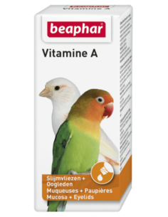 Comprar vitamina A para aves Beaphar líquido 20 ml