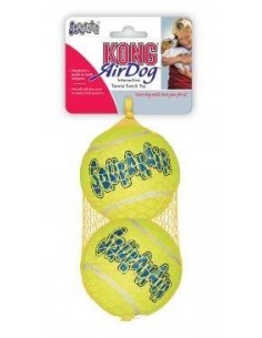 KONG Air Dog Squeakair pelota de tenis para perros