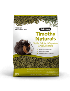 Alimento Para Cobayas Timothy Naturals | En Pellets - 2,25 kg