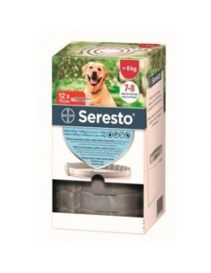 Collar Antiparasitario Seresto +8kg Pack 12 Unidades