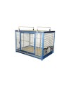 Travel Carrier/Cage and Holidays Large Blue