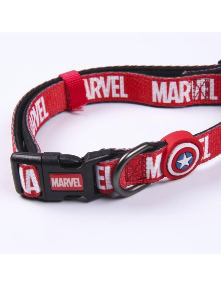 Collar Premium Para Perros M/L Marvel