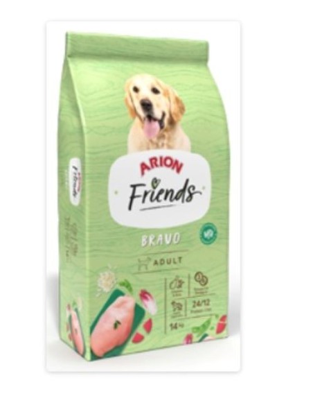 Nourriture pour chiens adultes Arion Friends Bravo Croc 14 kg