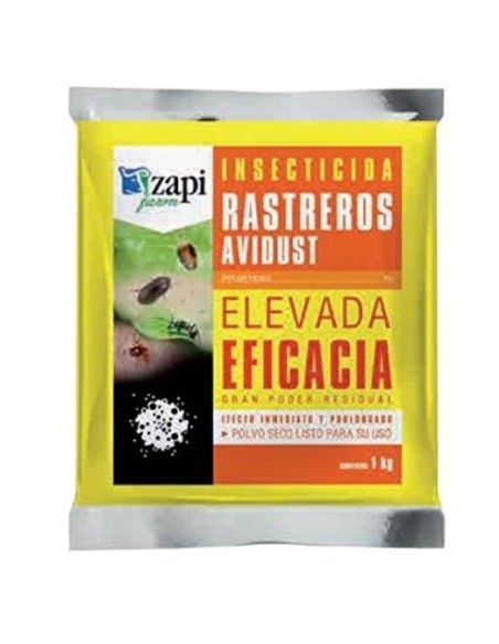 AVIDUST POLVO INSECTICIDA DE CONTACTO CON GRAN PODER RESIDUAL