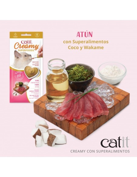 CATIT CREAMY CON SUPERALIMENTOS