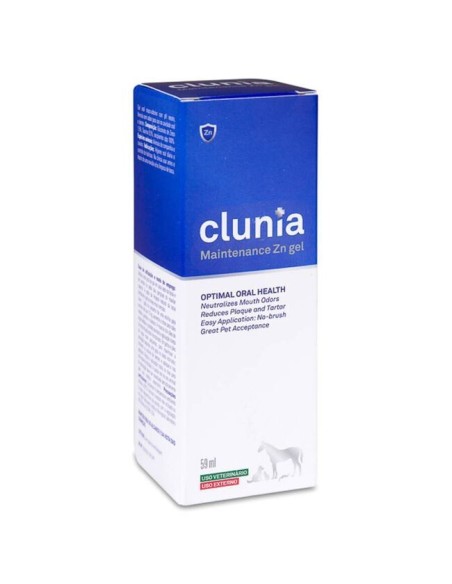 Gel higienico oral CLUNIA MAINTENANCE ZN GEL 59 ML uso animal