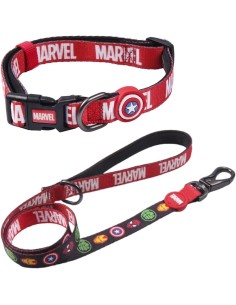 Set Correa y Collar Premium para Perros de Marvel