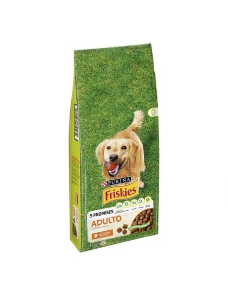 Pienso para Perro Adulto PURINA FRISKIES Ave y Verduras 15kg