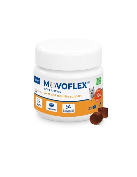 MOVOFLEX S 30 chews, para perros de menos de 15 kg