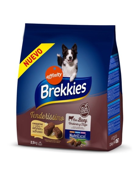 Pienso para Perros BREKKIES Tenderissimo Buey 2,5kg