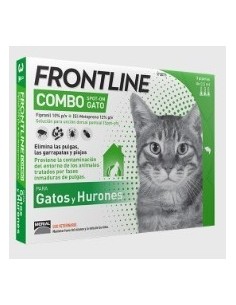 FRONTLINE COMBO GATO 3 PIPETAS