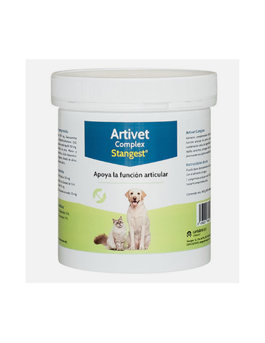 ARTIVET COMPLEX 60 Comprimidos reduce el dolor y disminuye la inflamación