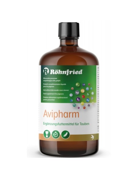 Avipharm 1000 ml Electrolitos + Glucosa Vitaminada de Rohnfried