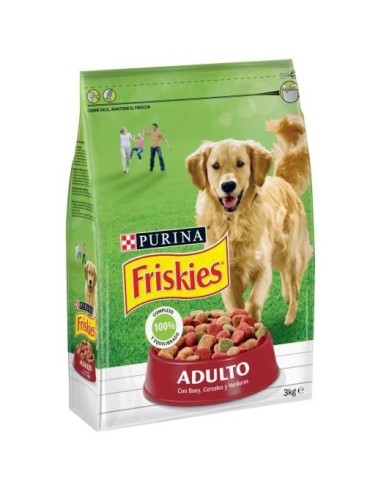 Pienso para perro FRISKIES Buey, cereales y verduras 3 kg