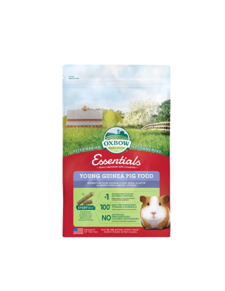 Comida para Cobayas Jóvenes y Reproductoras OXBOW ESSENTIALS 2,25kg