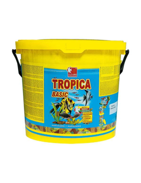 Comida para Peces Tropicales DAJANA Tropica Basic 5L