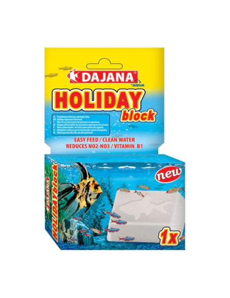 Bloque de Vacaciones para Peces - Dajana (Alimento para 14 Días)