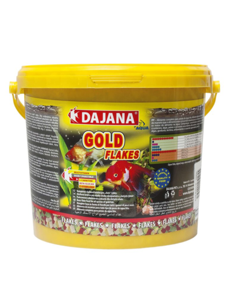 Comida para Peces Dorados DAJANA Gold Escamas 1L