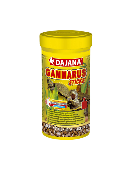 Comida para Tortugas DAJANA Gammarus Sticks 250ml