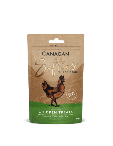 Snacks Naturales para Perro CANAGAN Softies Pollo 200g