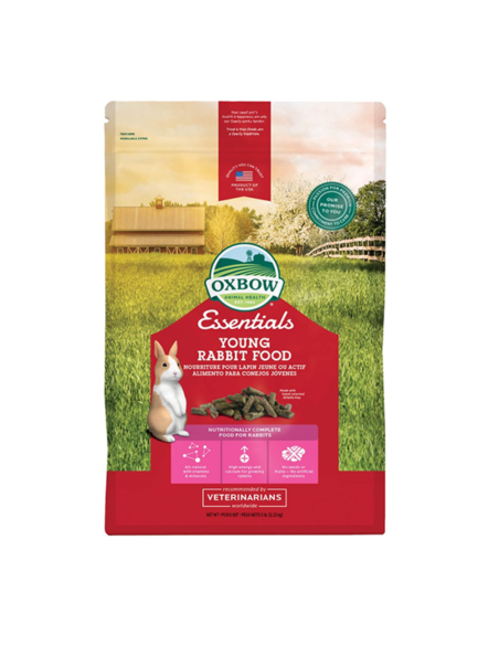 Comida para Conejo Joven OXBOW ESSENTIALS 2,25kg