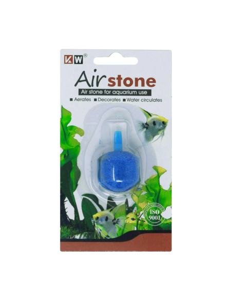 Difusor para Acuarios ICA KW Airstone esféricos de 2,5 cm