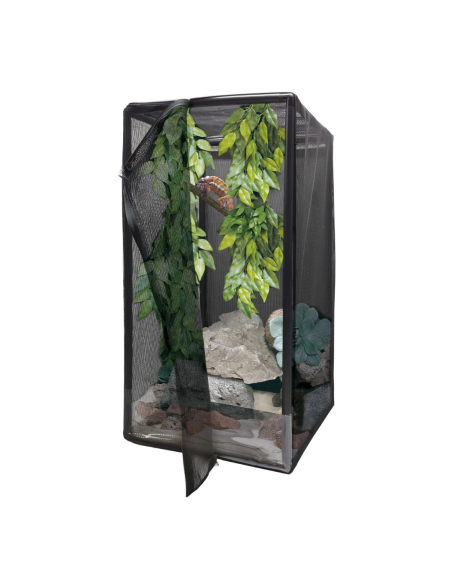 Terrario de Malla para Reptiles ICA 76x42x122 cm