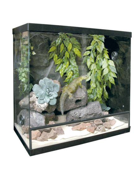 Terrario para Reptiles ICA Repti Selva Cristal 75L