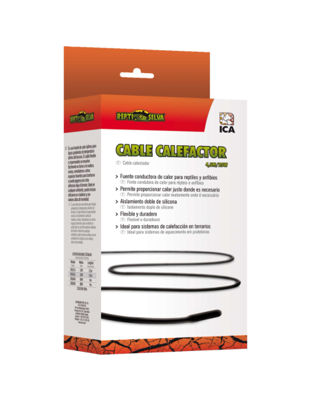 Cable Calentador para Terrarios ICA Repti Selva 25.00W