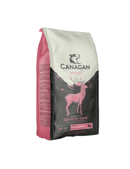 Pienso para Perro Raza Pequeña CANAGAN Carnes de Caza 2Kg