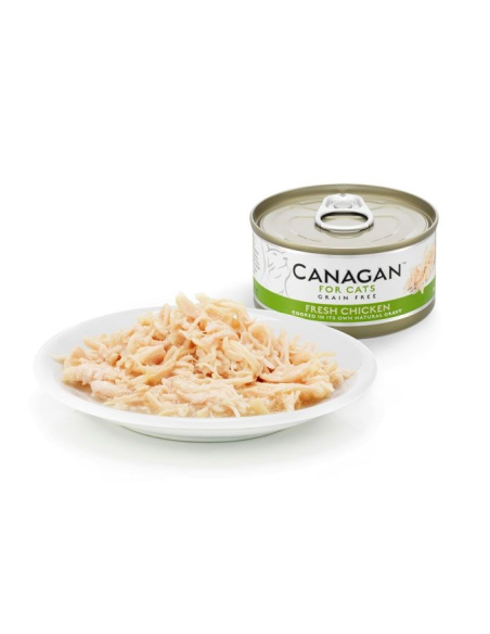 Comida Humeda para Gato CANAGAN Pollo 12 x 75g