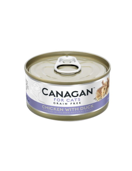 Comida Humeda para Gato CANAGAN Pollo con Pato 12 x 75