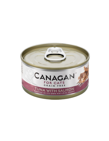 Comida Humeda para Gato CANAGAN Atun con Salmon 12 x 75g