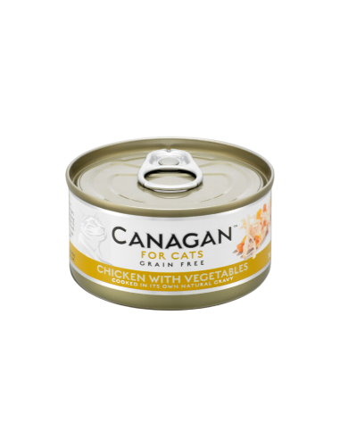 Comida Humeda para Gato CANAGAN Pollo con Verduras 12 x 75g